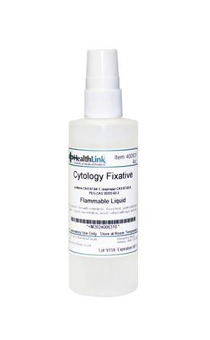 Cytology Fixative, Pump Bottle, 4 oz (Item is Non-Returnable)  (Item is considered HAZMAT and cannot ship via Air or to AK, GU, HI, PR, VI)