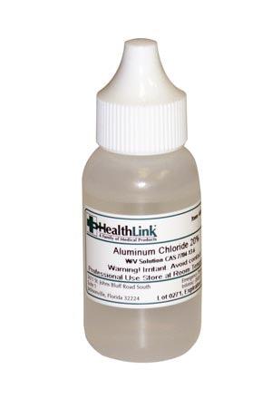 Aluminum Chloride, 20%,1 oz (Item is Non-Returnable)