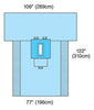 Laparotomy Pack, Includes: Large, Sterile Back, Scrub Nurse Gown; Absorbent Towels (on Gown); Large, Sterile Back, Fabric-Reinforced Gown; 44 x 90 Outer Wrap/Reinforced Poly Table Cover with 24 x 90 Reinforcement, 4/cs