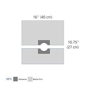 Refractive Drape, 16 x 10.75, Sterile, 10/cs