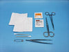 General Purpose Tray, Kelly Hemostat (straight) & Sharp/ Blunt Scissors, Sterile, 20/cs