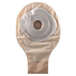 One-Piece Drainable Pouch with Pre-cut Stomahesive Skin Barrier, Tape Collar, 10