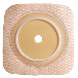 Skin Barrier, Cut-to-Fit, Flexible, Tape Collar, Tan, 1 1/2