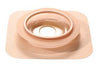 Durahesive Skin Barrier with Mold-to-Fit Opening, Hydrocolloid Tape Collar, 2 1/4" Accordion Flange, 1/2" - 7/8" Stoma Opening, Tan, 10/bx