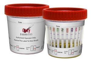 Clarity 11 Parameter, Drug Test Cup, CLIA Waived, 25/bx, COC, AMP, OPI300, MET, PCP, BAR, BZO, MTD, MDMA, TCA, OXY