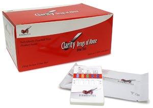 Dip Card, 10 Panel, AMP, BAR, BZO, COC, MAMP (MET), MTD, OPI2000 (OPI), PCP, TCA, THC , 25/bx