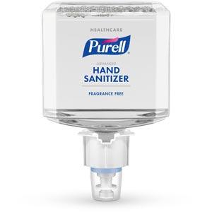 Healthcare Advanced Hand Sanitizer Gentle & Free Foam, 1200 ml, Clear, 2/cs (Item is considered HAZMAT and cannot ship via Air or to AK, GU, HI, PR, VI)