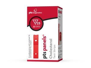 Total Cholesterol Test Strips, CLIA Waived, 25/bx (Distributor Agreement Required - See Manufacturer Details Page) (Short-Dated, Minimum Expiry Lead is 60 days; Non-cancellable; Non-returnable; Non-refundable)