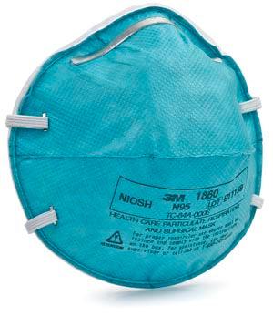 Regular Particulate Respirator Mask Cone Molded, 20/bx, 6 bx/cs  (Item is Non-Returnable)  (Orders are Non-Cancellable & Non-Returnable)