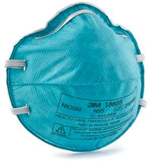 Particulate Respirator Mask Cone Molded, Small, 20/bx, 6 bx/cs  (Orders are Non-Cancellable & Non-Returnable)