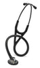 Stethoscope, 27", Smoke Finish Chestpiece, Black Tubing