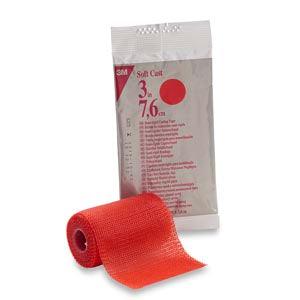 Soft Casting Tape, Red, 3