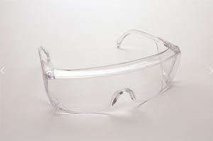 Safety Glasses, Clear Frame/Clear Lens, Universal Size, 12/cs (US SALES ONLY)