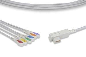 ECG Leadwire 6 Leads (New Style) Snap,  Medtronic > Physio Control Compatible w/ OEM: 11111-000022, 11111-000022 (DROP SHIP ONLY) (Freight Terms are Prepaid & Added to Invoice - Contact Vendor for Specifics)