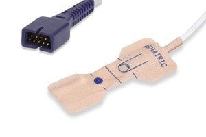 Disposable SpO2 Sensor Pediatric (10-50Kg), 24/bx, Covidien > Nellcor Compatible w/ OEM: 11996-000116, MX50066, MAX-P, 70124022 (DROP SHIP ONLY) (Freight Terms are Prepaid & Added to Invoice - Contact Vendor for Specifics)