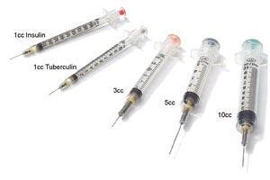 Safety Syringe, Insulin, 1ml, 30G x 5/16