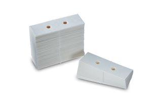 Filter Paper, for Technical Use, Grade 2589d, 40cm x 40cm, with 4 Holes, 100/pk