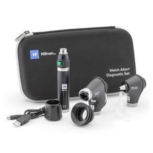 Diagnostic Set with PanOptic Ophthalmoscope and MacroView Otoscope, Lithium-Ion  (Item is considered HAZMAT and cannot ship via Air or to AK, GU, HI, PR, VI)