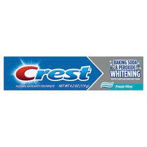 Crest Baking Soda & Peroxide Whitening Toothpaste, 4.2oz, 24/cs (140 cs/plt)