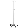 IV Stand, 2 Hook, Tru Loc Mechanism, 5 Leg, Cast Aluminum Base (DROP SHIP ONLY)