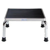 Step Stool 1250, Chrome w/o Handrail w/Mounting Holes (DROP SHIP ONLY)