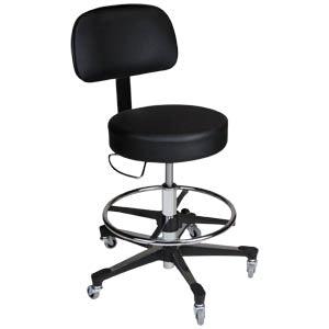 Deluxe Pneumatic Exam Stool, Height Adjustable (22