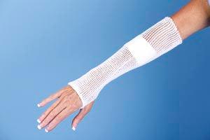 MT Spandage™ Tubular Retainer Net, Latex-Free, 25yds Stretched, Fingers, Toes & Wrists, Size 2, 1/bx