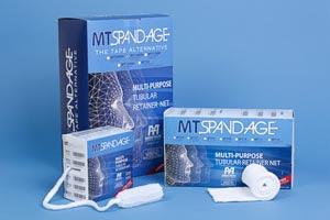 MT Spandage™ Tubular Retainer Net, Latex-Free, 10yds Stretched, Medium Chest, Back, Perineum, Axilla, Size 8, 1/bx