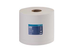 Paper Wiper, Centerfeed, Universal, White, 2-Ply, W2, 866.67ft, 9