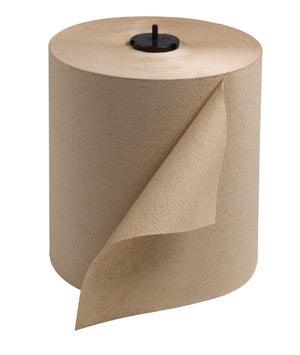 Hand Towel Roll, Universal, Natural, 1-Ply, Embossed, H1, 700ft, 7.7