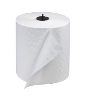 Hand Towel Roll, Advanced, White, 1-Ply, Embossed, H1, 700ft, 7.7