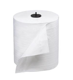 Hand Towel Roll, Advanced, White, 1-Ply, H1, 900ft, 7.7