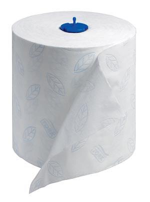 Hand Towel Roll, Premium, White, 2-Ply, Embossed, H1, 575ft, 7.7