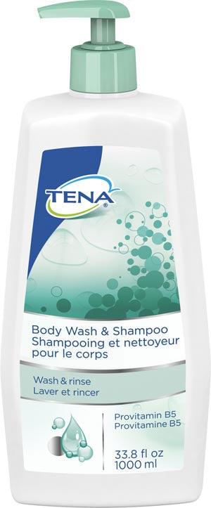 Body Wash & Shampoo, 33.8 fl oz Pump Bottle, 8/cs