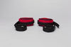 Posey Ankle Restraint, Twice-as-Tough, One Size Fits Most, Hook and Loop/Quick Release Buckle, 2-Strap, w/ Easy to Apply D-Rings, 50in, Neoprene, Red (Continental US + HI Only)