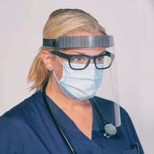 TIDIShield Grab 'n Go™ Foam Headband Face Shields, 24/bx, 4bx/cs