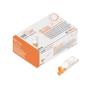 Safety Needles, 25Gx1’’ (25mm), 100/bx