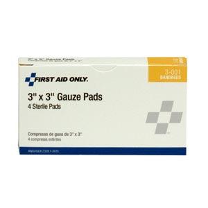 Sterile Gauze Pads, 3