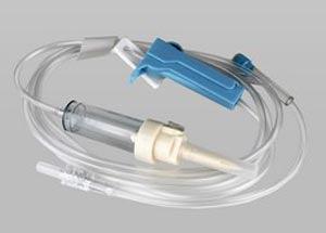 IV Administration Set, 15 Drops, Combination Vented/ Non-Vented, Needle Free (Y) Injection Site, Option Lock, 78