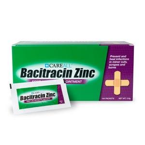 Bacitracin Ointment, 0.9g, 144/bx, 12 bx/cs