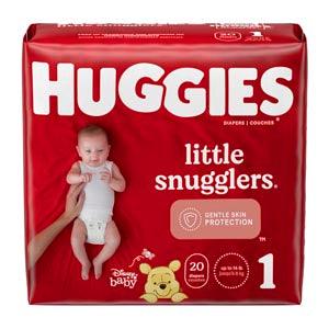 Little Snugglers, Size 1, 20/pk, 12 pk/cs