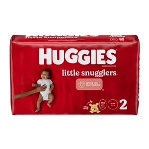 Little Snugglers, Size 2, Jumbo Pack, 29/pk, 4 pk/cs