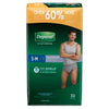 Underwear, Maximum Absorbency, Small/ Medium, Men, Grey, 32/pk, 2 pk/cs